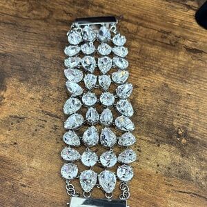 Kate Spade Silver Crystal Bracelet